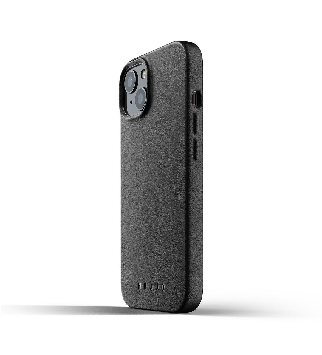 Mujjo全皮手机壳for iPhone 13 系列 - 手机壳/手机套 - 塑料 黑色