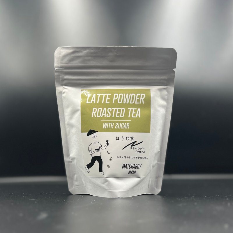 焙茶拿铁粉 - 茶 - 纸 白色