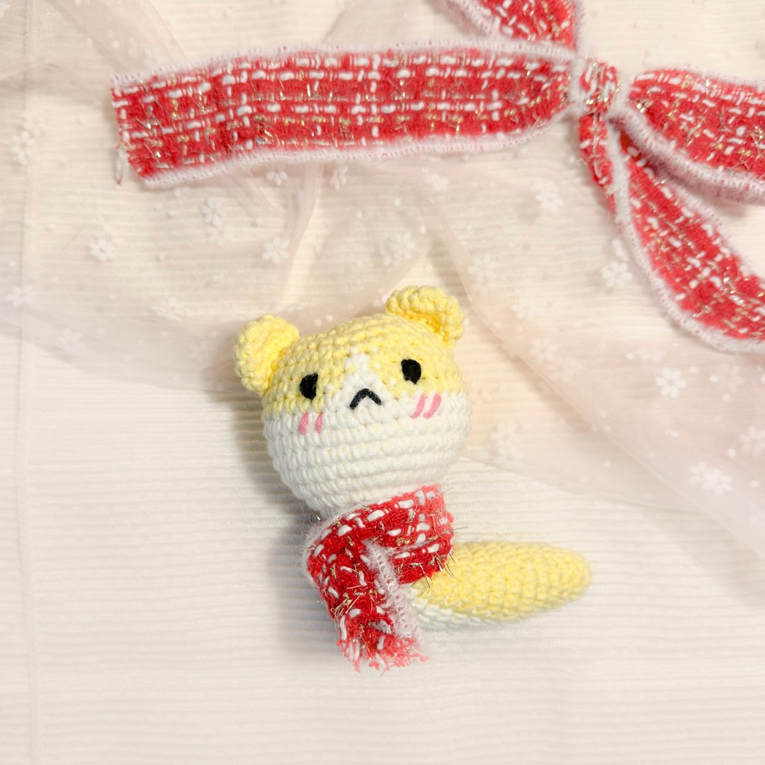 福运蛇蛇熊/新年玩具/宠物玩具/狗玩具/猫玩具 - 玩具 - 棉 