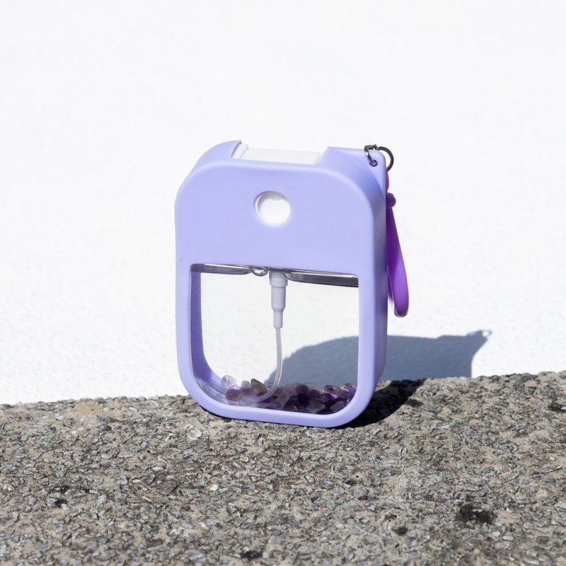 薰衣草紫水晶香氛干洗手 精油干洗手喷雾 38ml - 香薰/精油/线香 - 精油 紫色