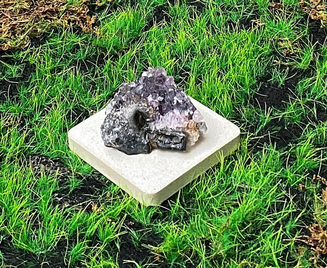 能量摆饰-天然原皮原矿紫晶簇 紫水晶 财运水晶 增智慧 快速出货 - 摆饰 - 水晶 紫色