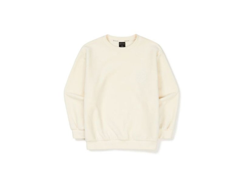 Kids保暖卫衣 奶油色 - 童装上衣 - 聚酯纤维 黄色