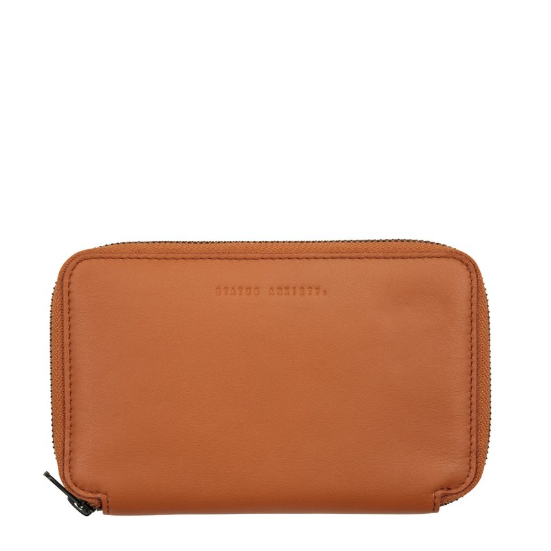 VOW 护照夹_Tan /驼色 - 护照夹/护照套 - 真皮 咖啡色