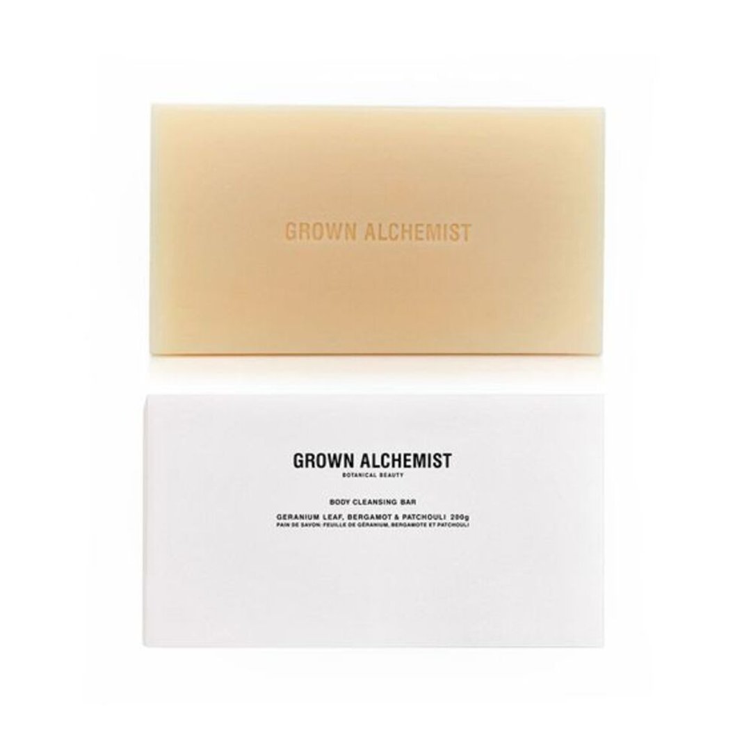 限量【现货促销】GROWN ALCHEMIST 身体洁肤皂 200g - 沐浴用品 - 其他材质 黑色