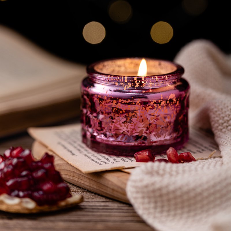 保庇BOBEE 满天星魔法 许愿星空香氛开运蜡烛 240g - 粉色平安 - 香薰/精油/线香 - 其他金属 粉红色