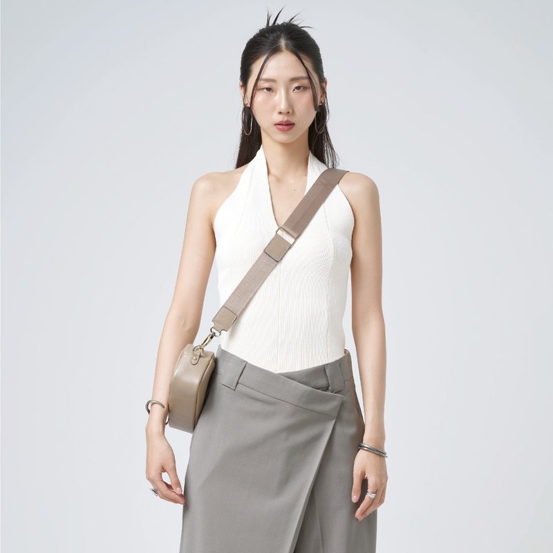 SIGNAL 牛皮拉链相机包 - 拿铁棕/简约黑/月光灰 - 相机包/相机袋 - 真皮 多色