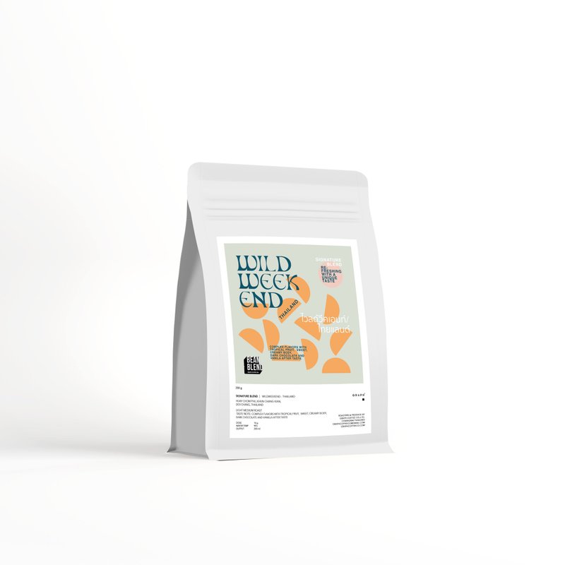 图表 | HOUSE BLEND 咖啡豆 - WILDWEEKEND 1000g。 - 咖啡 - 其他材质 