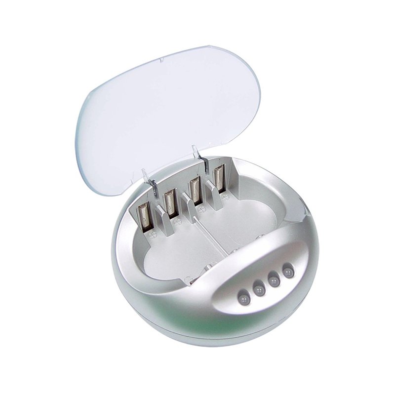 【台湾制造】ENABLE 四回路冷快充 AA/AAA电池充电器(EC-824) - 手机充电及周边 - 塑料 银色