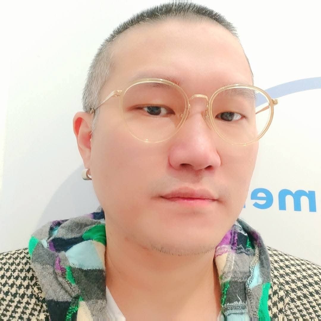 绝版老品全新 淡黄色胶框 镶嵌金色刻花古董眼镜 - 眼镜/眼镜框 - 其他材质 