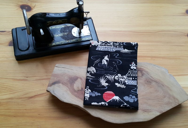 忍者的修行 50K /A6 /书衣 /笔记本衣 /手帐本套/ 多功能  独家款 - 书衣/书套 - 棉．麻 