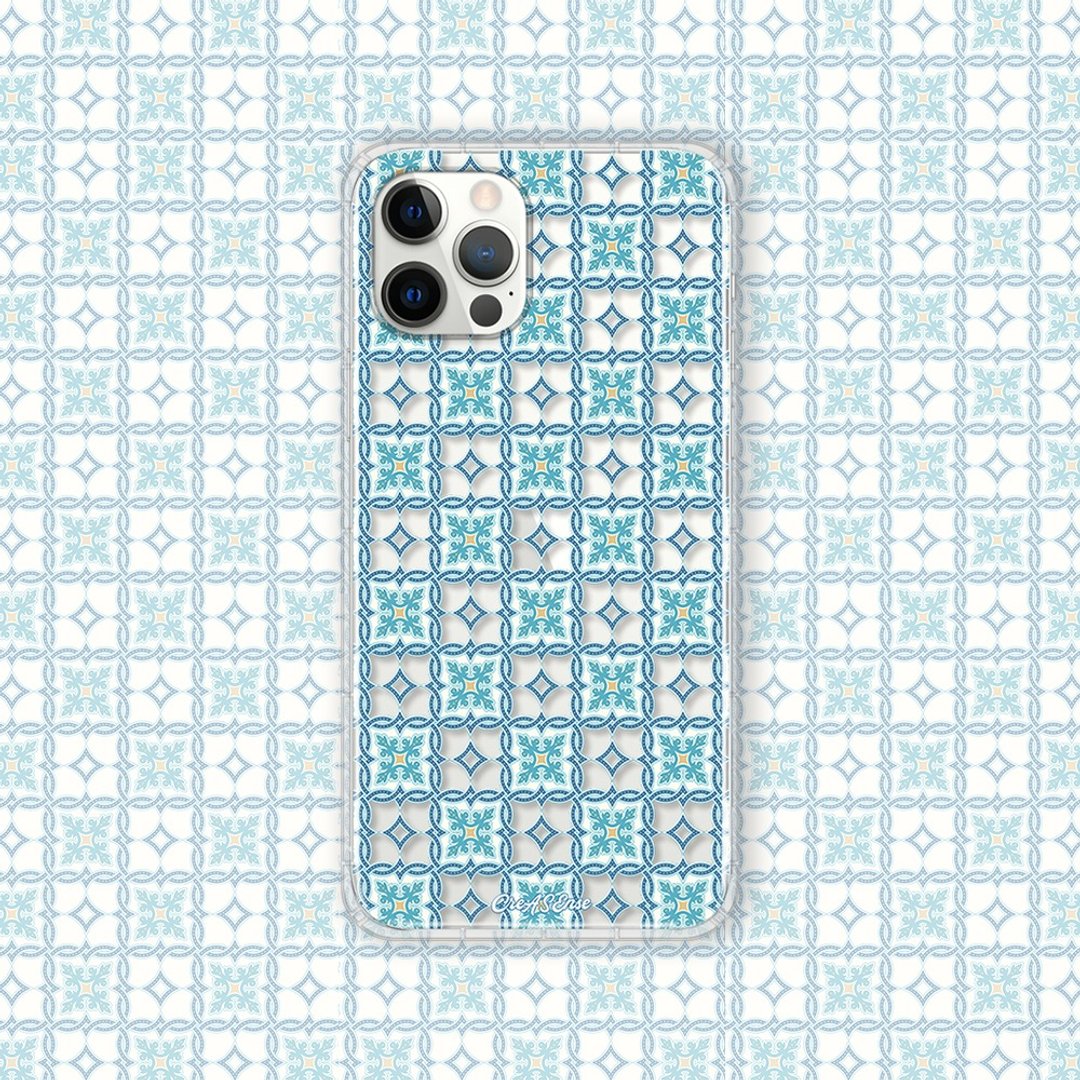环芳桔瓷 花砖系列 手机壳 支持各厂牌 CSBE18 - 手机壳/手机套 - 硅胶 多色