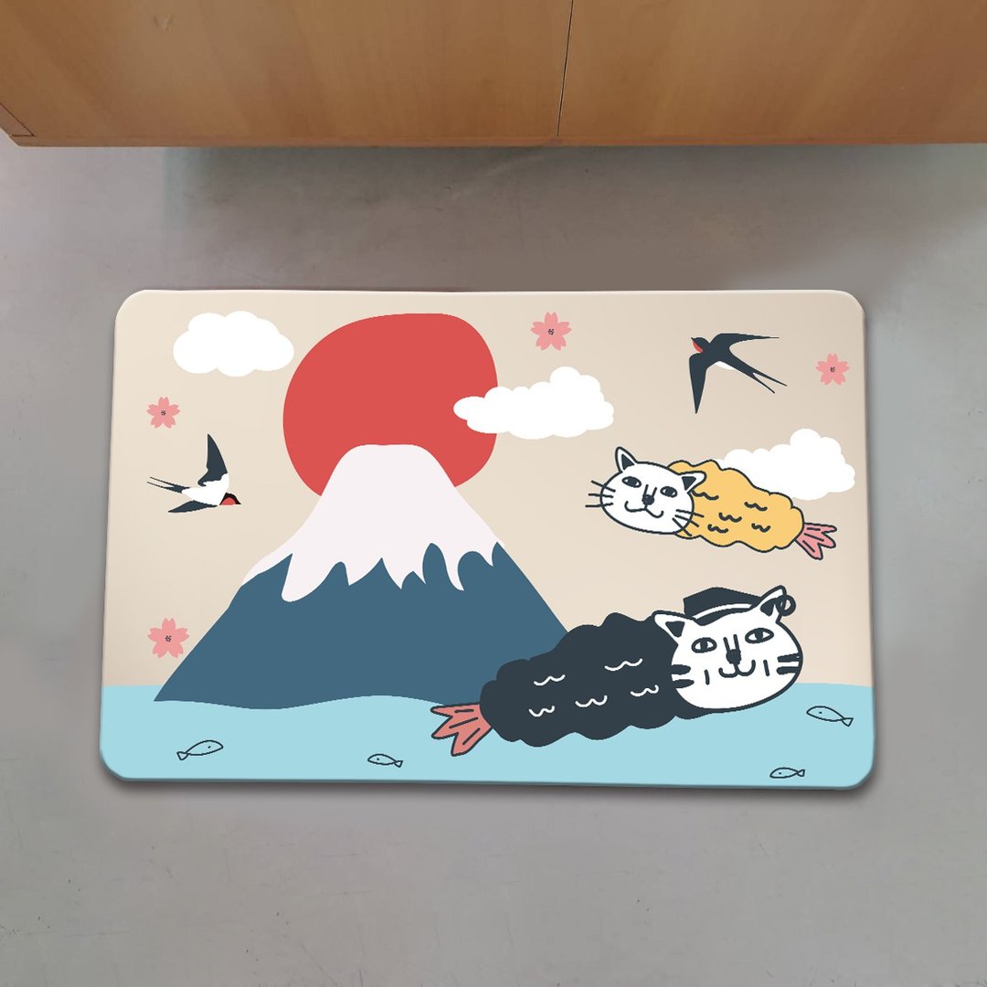 加厚仿羊绒 地毯 猫 - 地垫/地毯 - 其他材质 多色