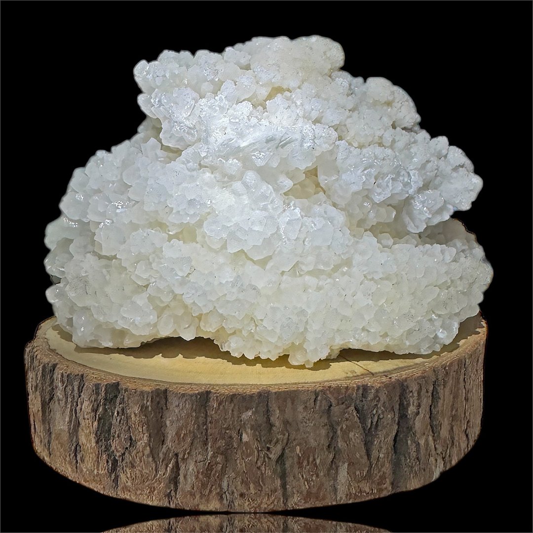 花簇白方解石 雪花结晶能量石 光之净化镇宅水晶 天然原矿标本 - 摆饰 - 玉石 白色