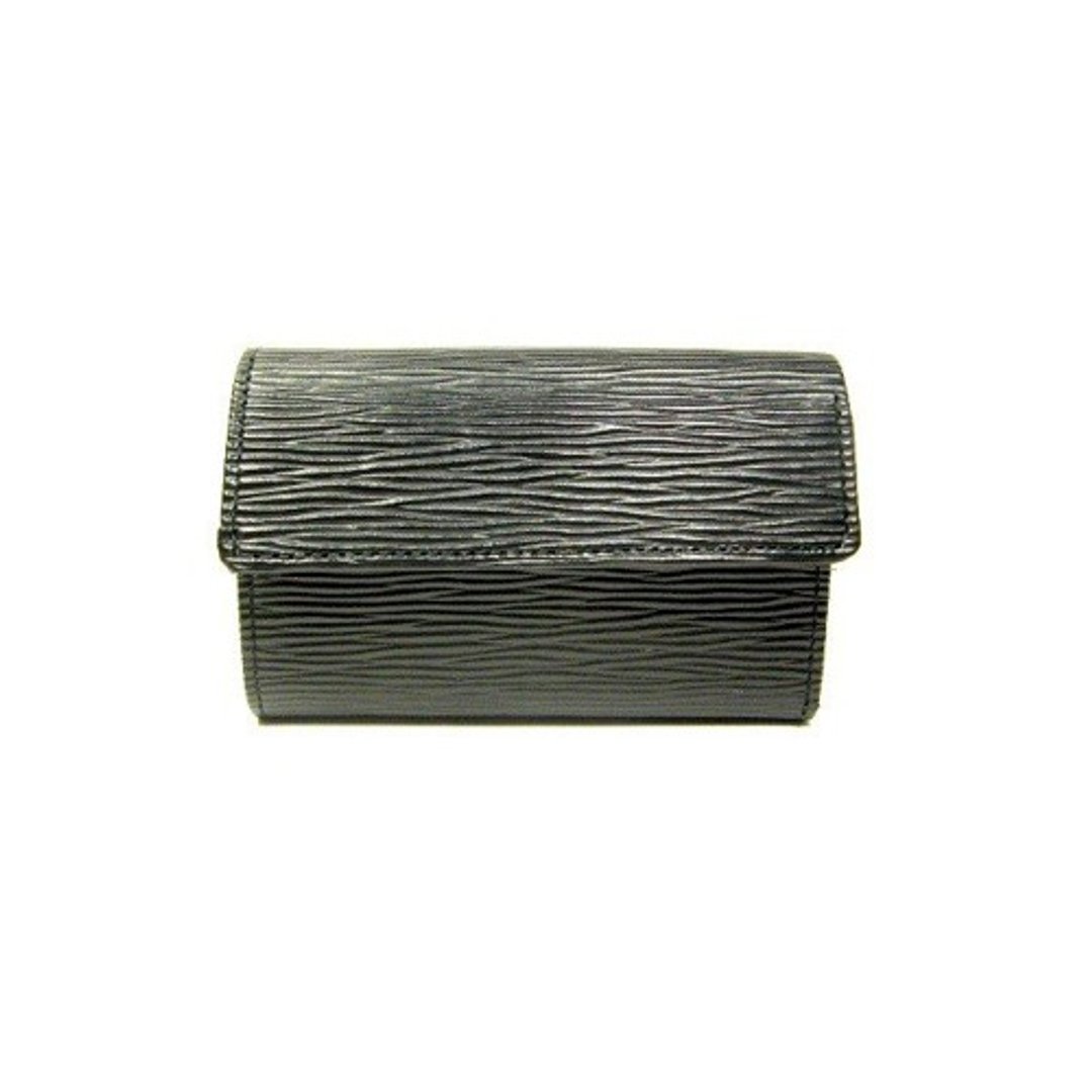 Coin Catcher Wallets Wave Cowhide - 皮夹/钱包 - 真皮 黑色