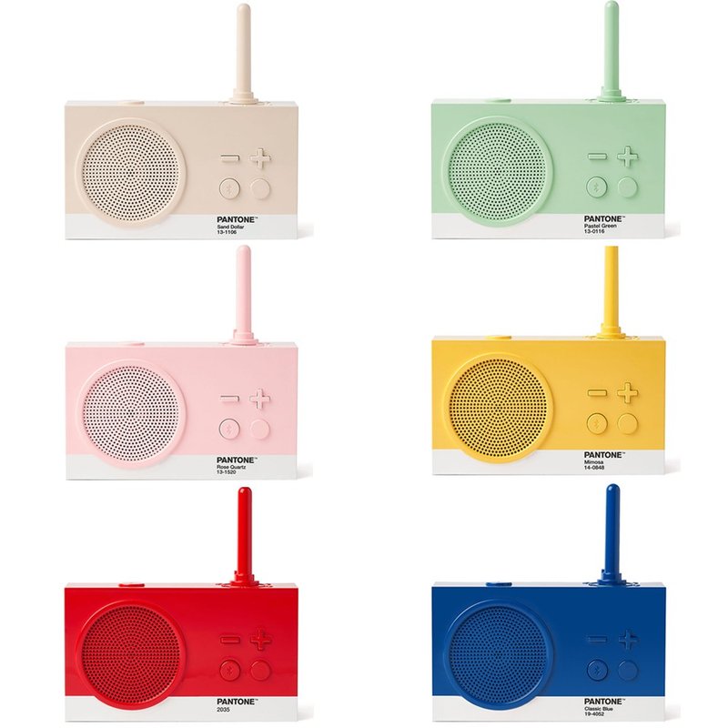 LEXON x PANTONE - TYKHO 3 经典收音机蓝牙音响 -【多色可选】 - 扩音器/喇叭 - 其他材质 多色