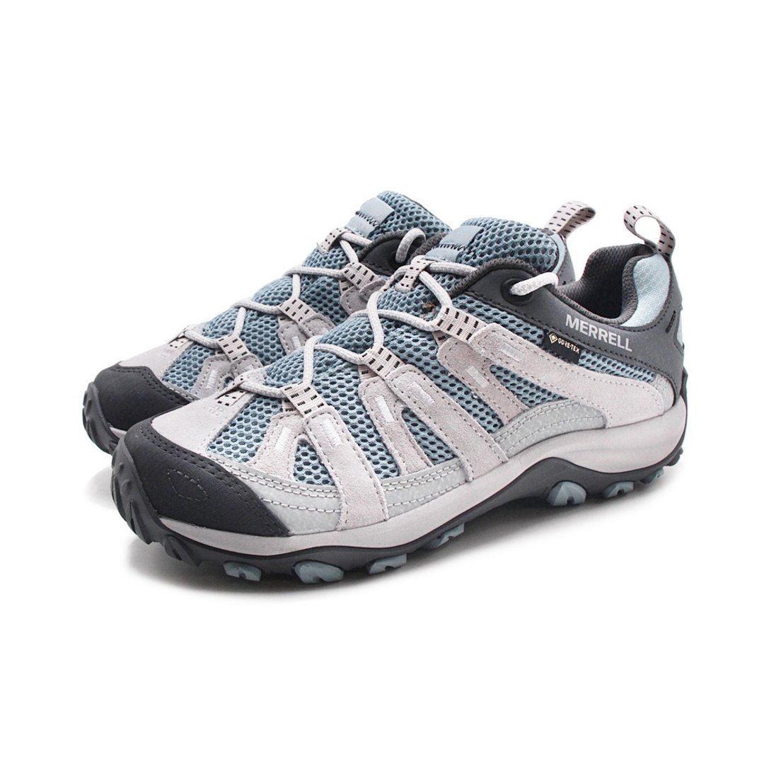 MERRELL(女)ALVERSTONE 2 GTX郊山健行低筒登山鞋 女鞋-灰蓝 - 女款运动鞋/球鞋 - 防水材质 
