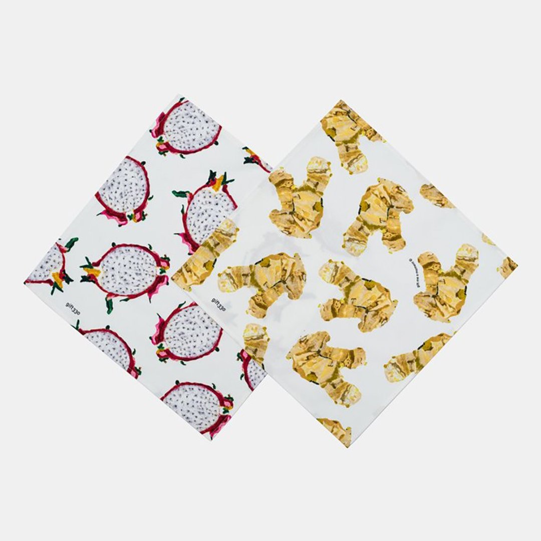gift0008 乐享满布- 姜/火龙果 - 餐垫/桌巾 - 棉 橘色