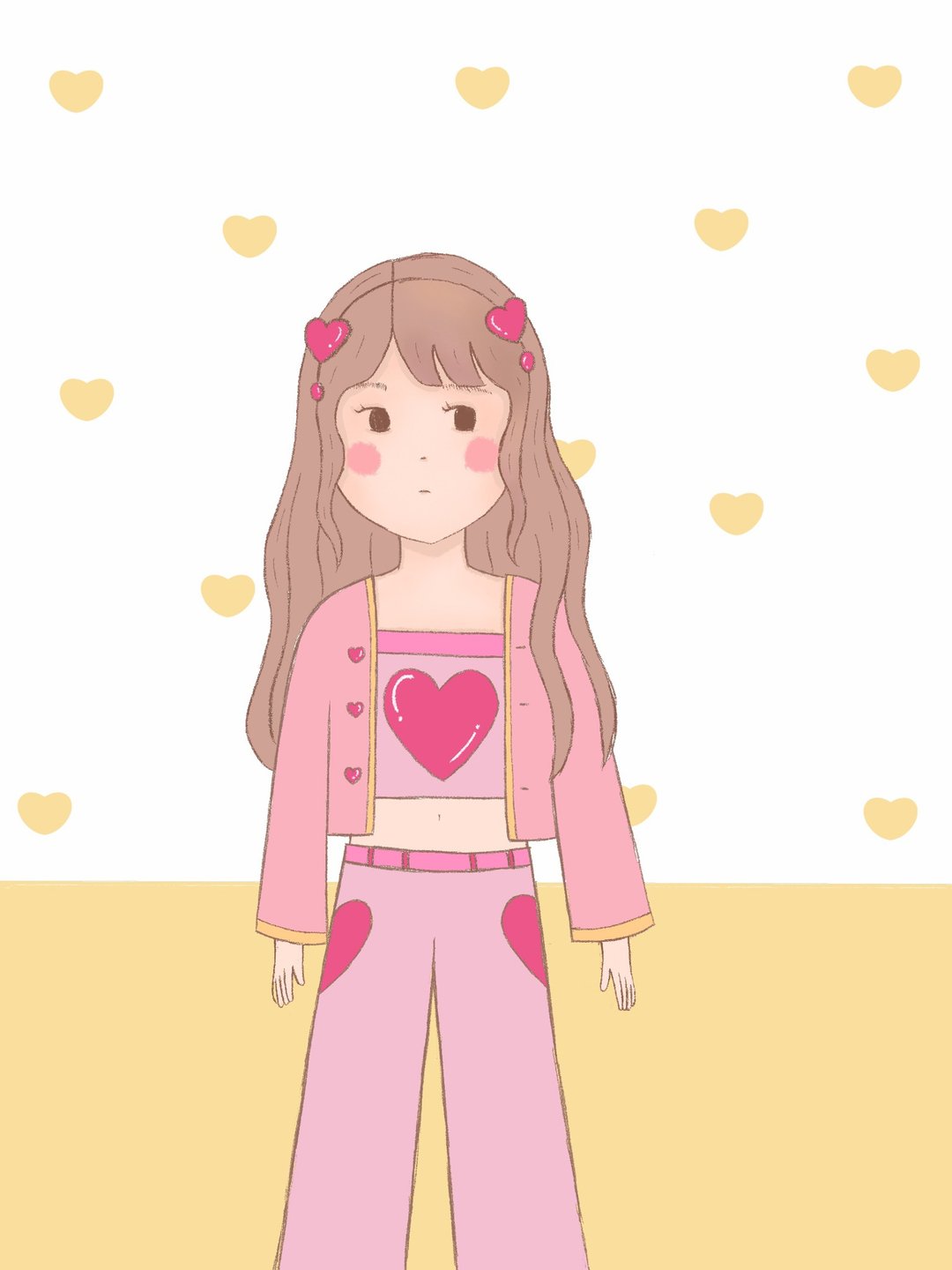 Draw a cartoon portrait of a person. - 电子手绘真人画像/绘画/插画 - 其他材质 