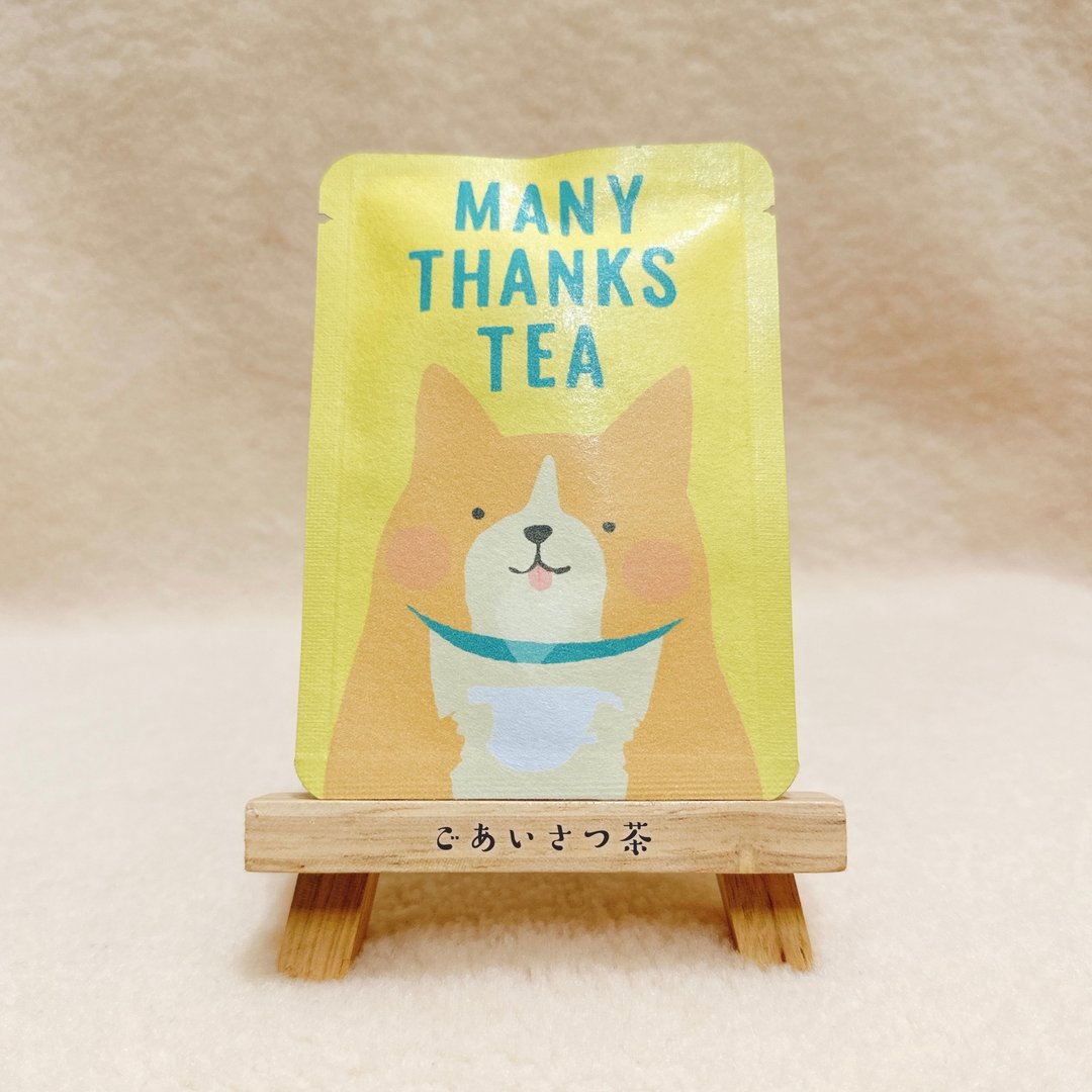问候茶包_MANY THANKS TEA_京都玉露円缘茶1包入 - 茶 - 纸 多色