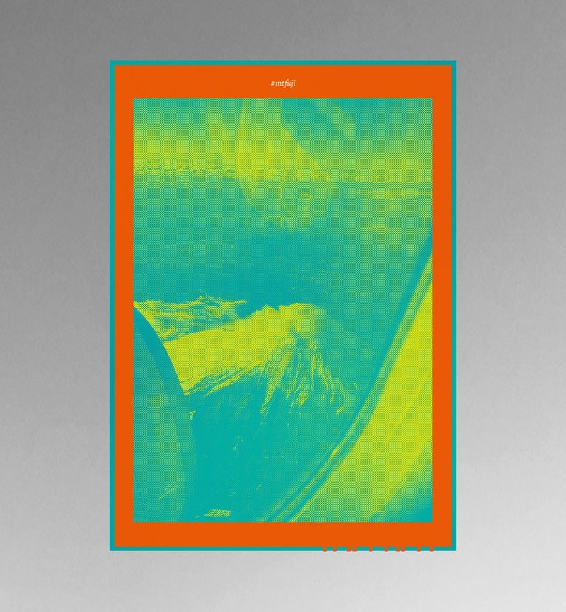 海报A2 | 富士山MTFUJI_01_No.26 - 海报/装饰画/版画 - 纸 绿色