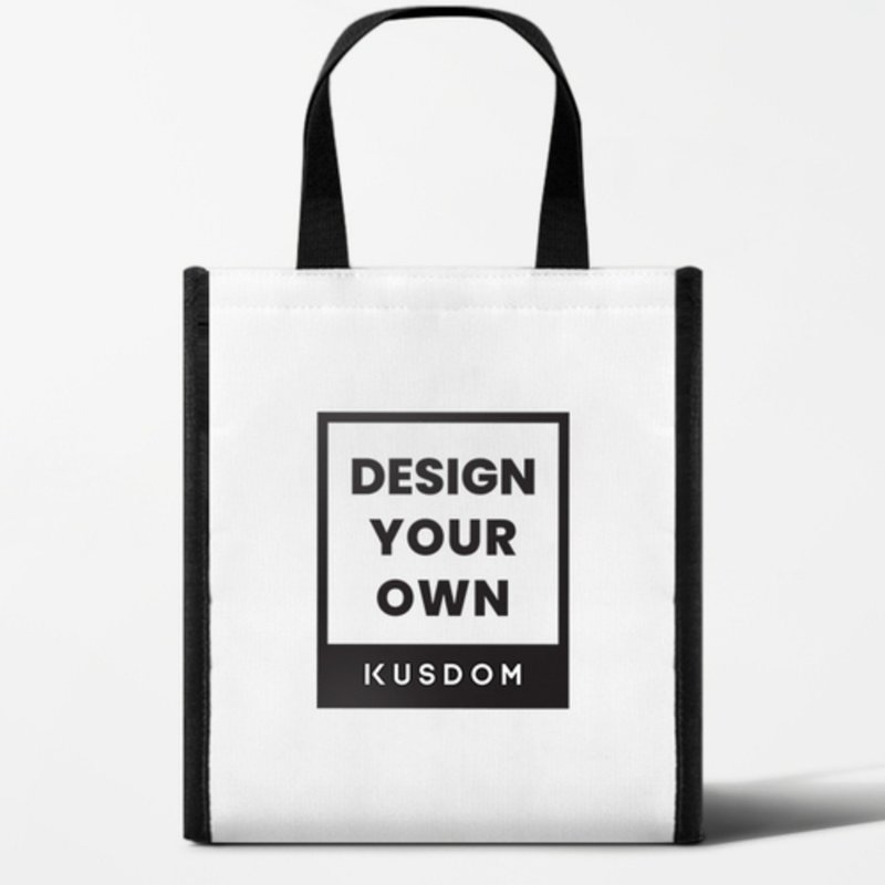 【定制化礼物】防水餐盒保温袋│便当袋/餐具配包|情人节/父亲节 - 其他 - 防水材质 白色