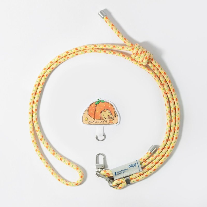 动物出游去手机挂绳夹片组 / 水豚 - 手机配件 - 其他材质 蓝色