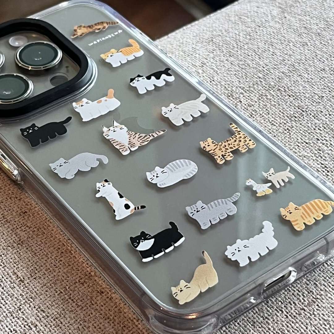 猫咪大全 iphone 手机壳 - 手机壳/手机套 - 塑料 多色