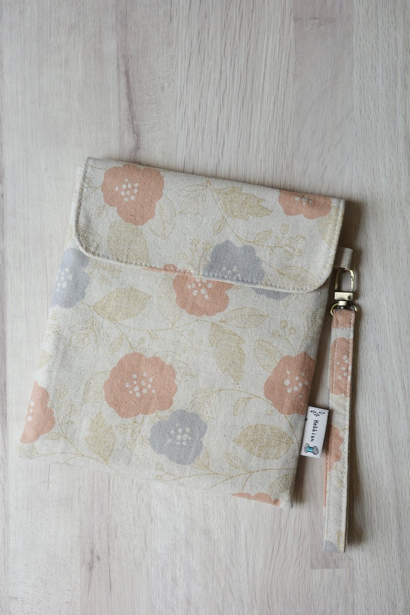 秋日之花 -  电子书阅读器保护套 kobo libra colour 7寸 | 海柏 - 电脑包 - 棉．麻 