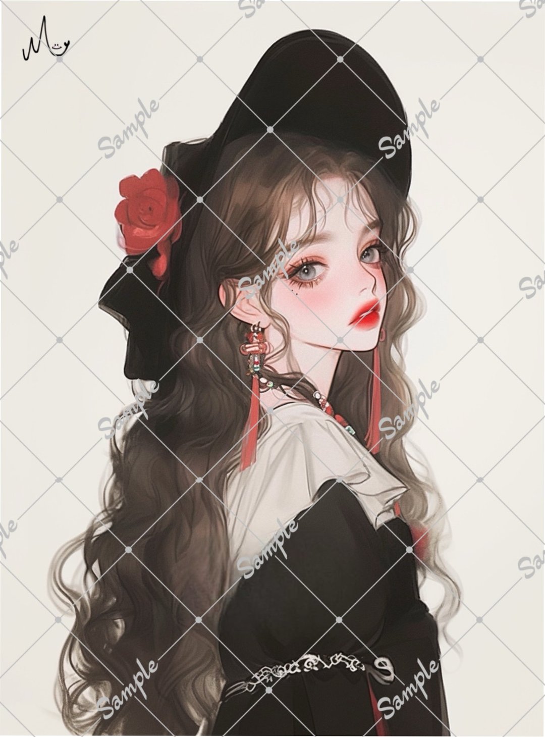 原创人物贴纸 - 贴纸 - 纸 