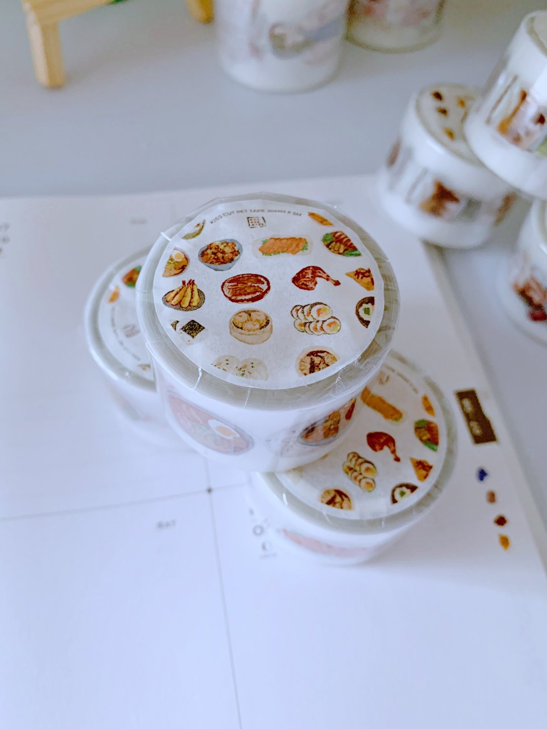 亚洲美食 / 轧型 PET 胶带 - 纸胶带 - 其他材质 