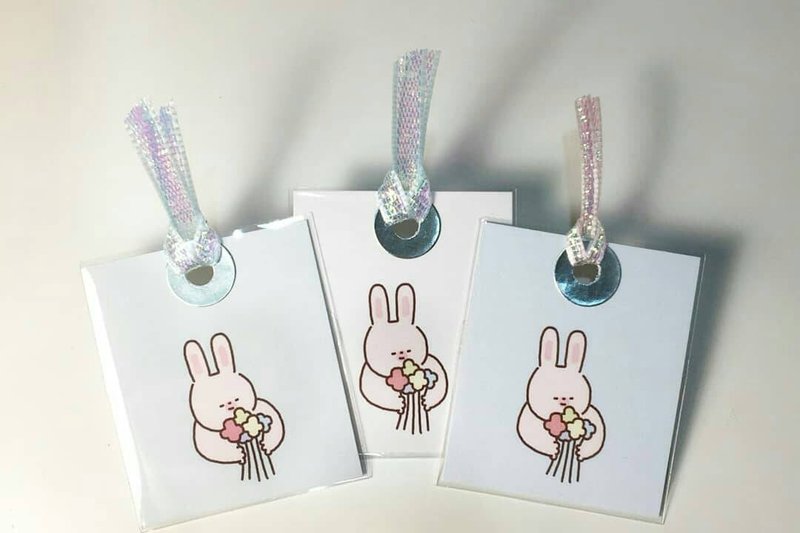 让我陪你一起读书吧_胖兔子书签 - 书签 - 纸 多色