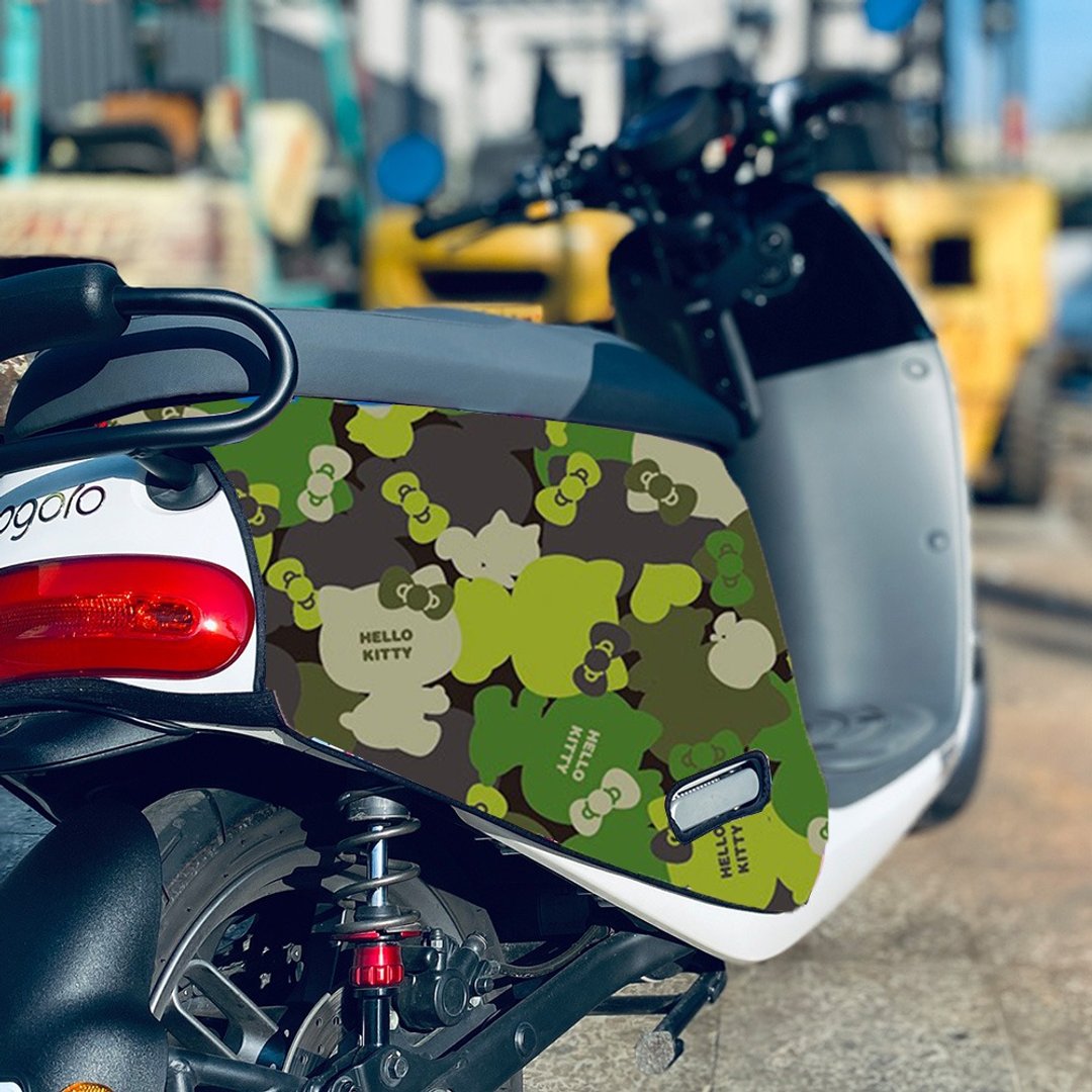 gogoro 授权 防刮车套-Hello Kitty迷彩-K3 - 其他 - 其他材质 