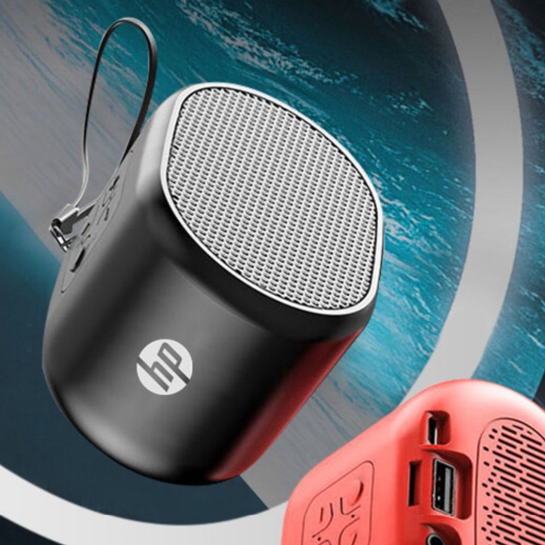 HP 惠普BTS01多媒体迷你蓝牙音箱 蓝牙音响 蓝牙喇叭 (8CA76AA)黑 - 扩音器/喇叭 - 其他材质 黑色