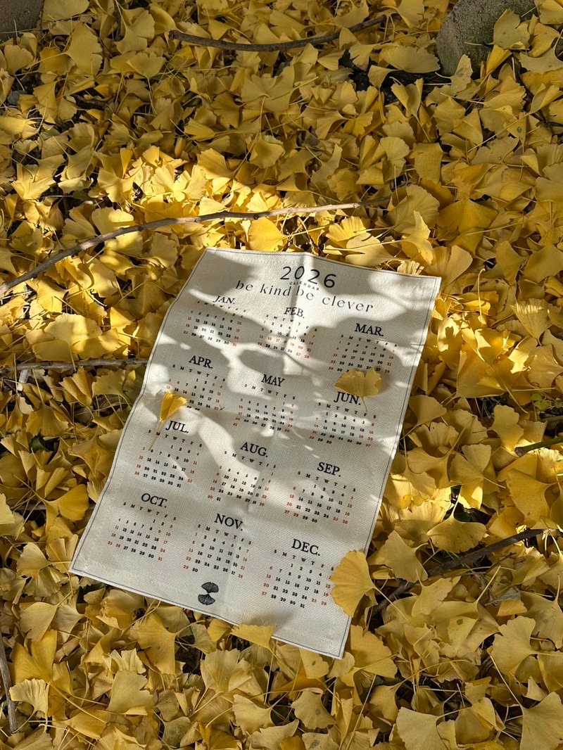 金星男子2026年历 - 年历/台历 - 棉．麻 卡其色