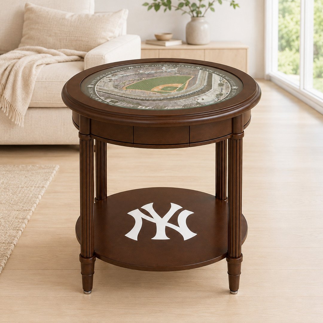 MBI 职棒 New York Yankees 洋基队纪念木制茶几咖啡桌方桌实木桌 - 其他家具 - 木头 