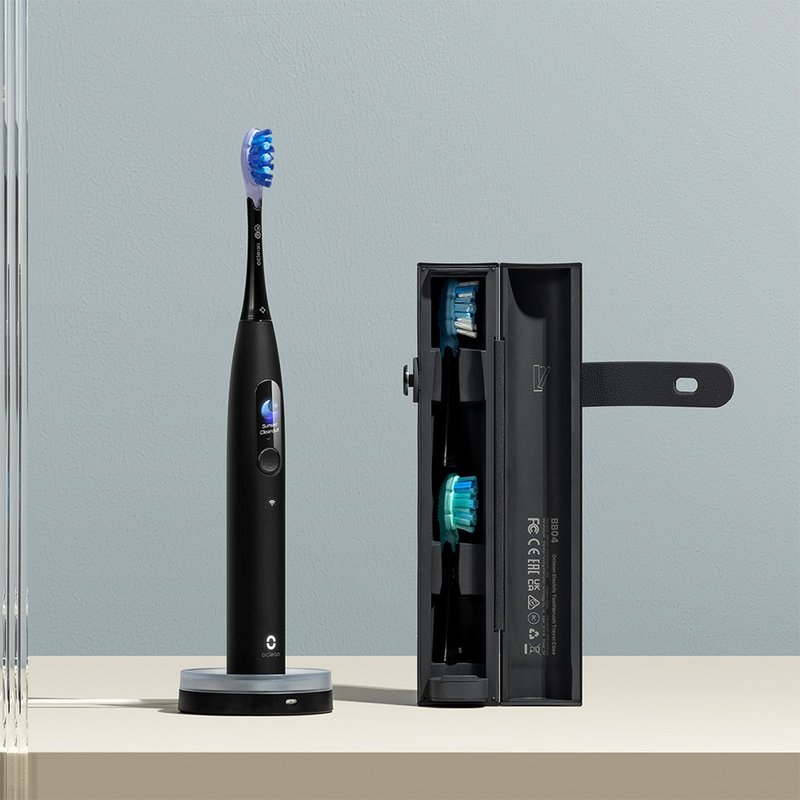 Oclean 欧可林 X Ultra WiFi语音APP智能触控音波电动牙刷 - 牙刷/口腔清洁 - 防水材质 黑色