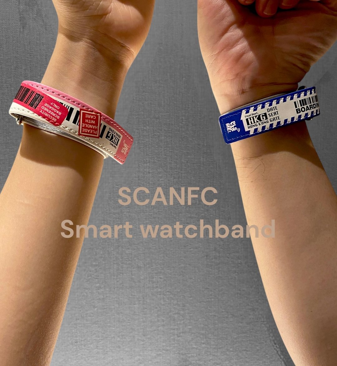 SCANFC NFC智能魔术贴表带(Please handle with care) - 数码小物 - 其他材质 