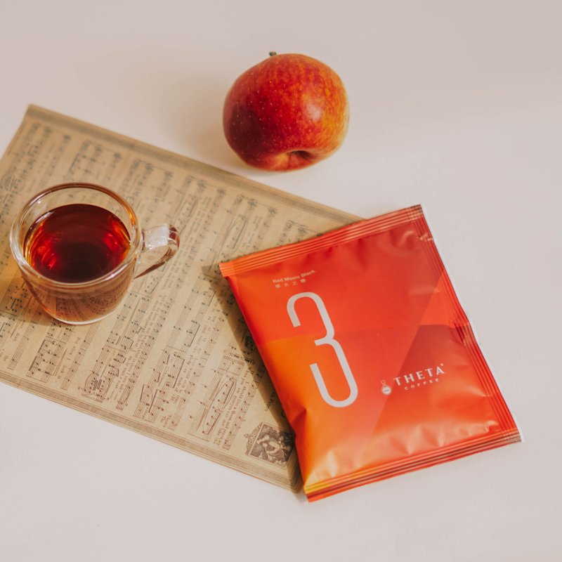 【THETA德希达咖啡】滤挂咖啡/耶火之恋No.3 / 8入 - 咖啡 - 新鲜食材 红色