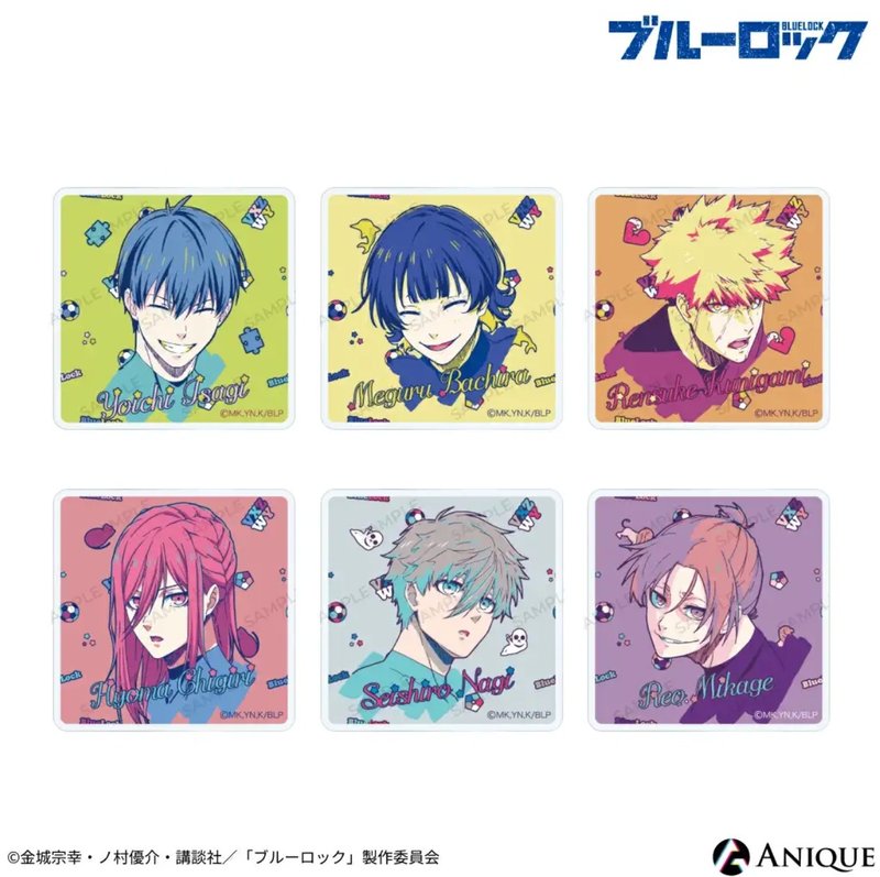 ANIQUE 蓝色监狱 迷你压克力砖 vol.1 (全 6 种) - 其他 - 压克力 