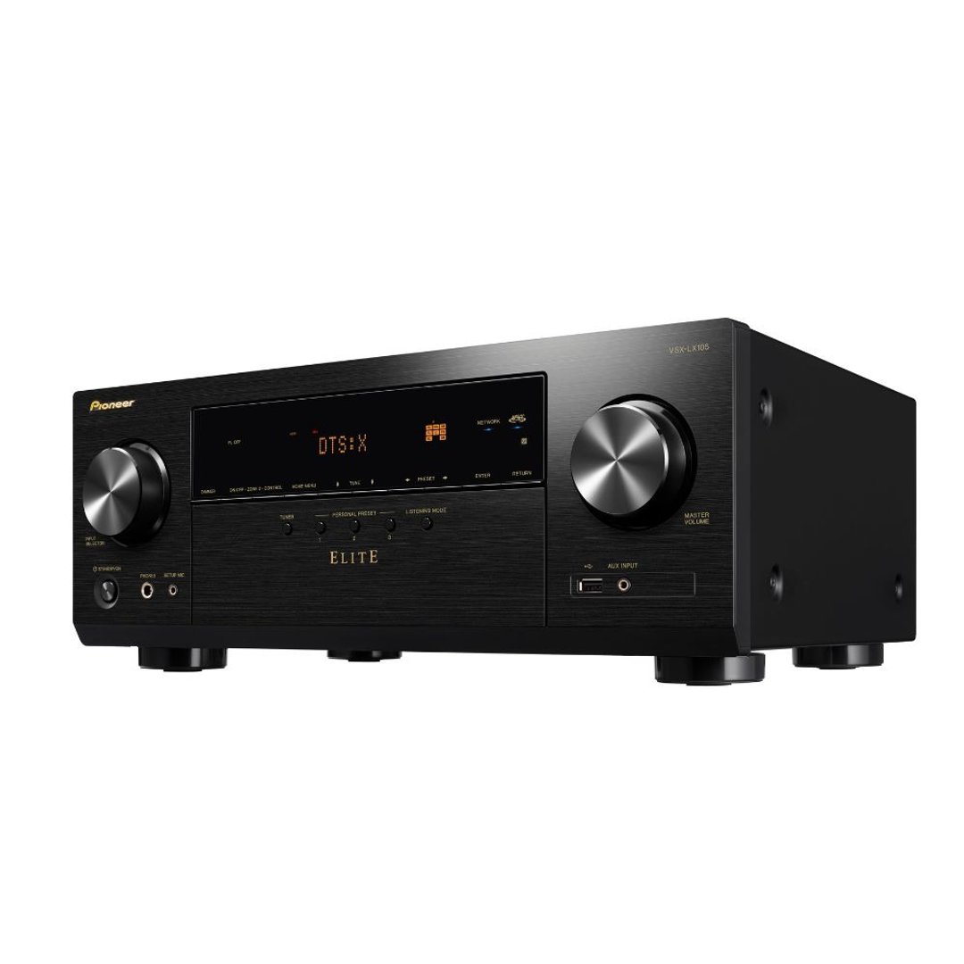 【居家影音升级】Pioneer 先锋 7.2 声道 AV 环绕扩大机 VSX-LX105(B) - 扩音器/喇叭 - 其他材质 黑色