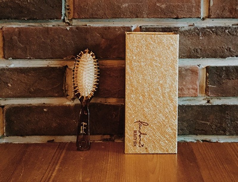 经典黄金梳 (小) | 潘朵拉的美妆盒 - 彩妆刷具/镜子/梳子 - 其他金属 金色