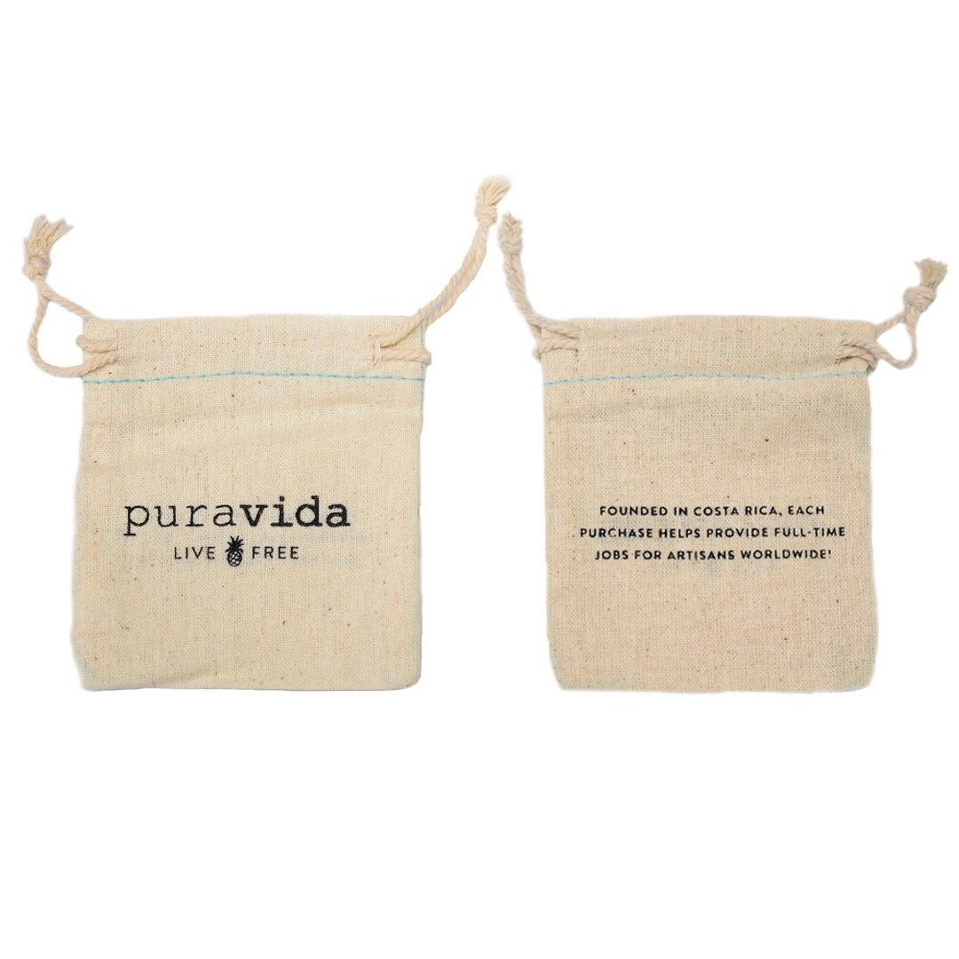 【加购】Pura Vida 品牌防尘束口袋 - 束口袋双肩包 - 棉 