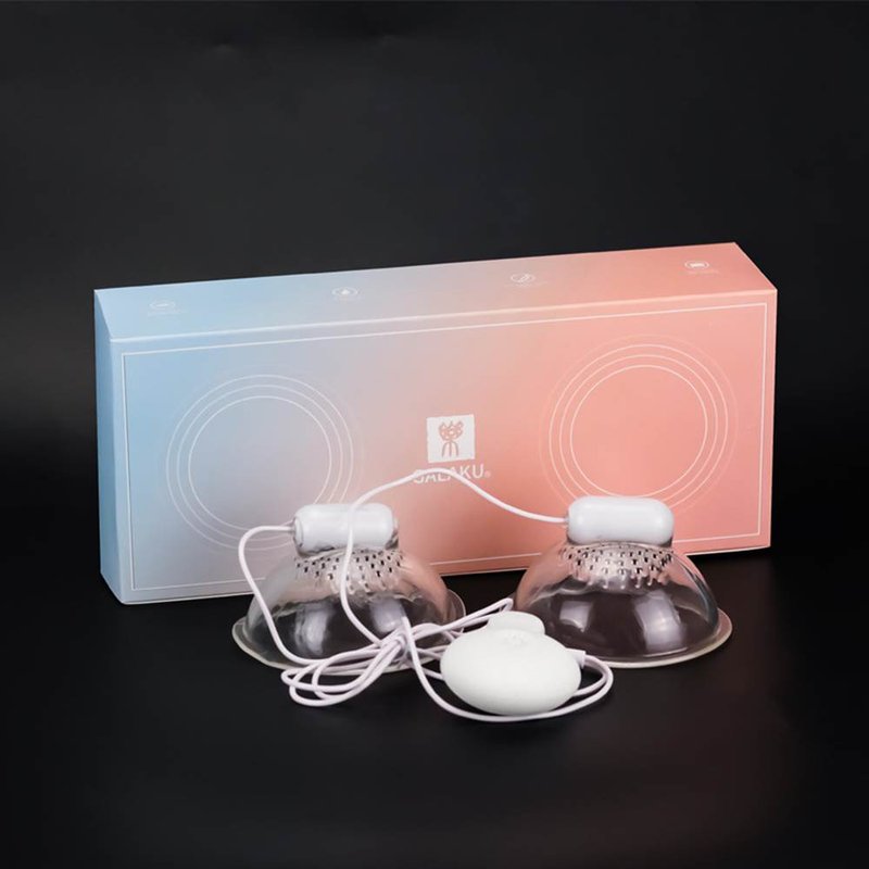 GALAKU-挠乳吸吮 6段变频静音乳房按摩器 情趣用品 乳房震动按摩 - 情趣用品 - 硅胶 多色