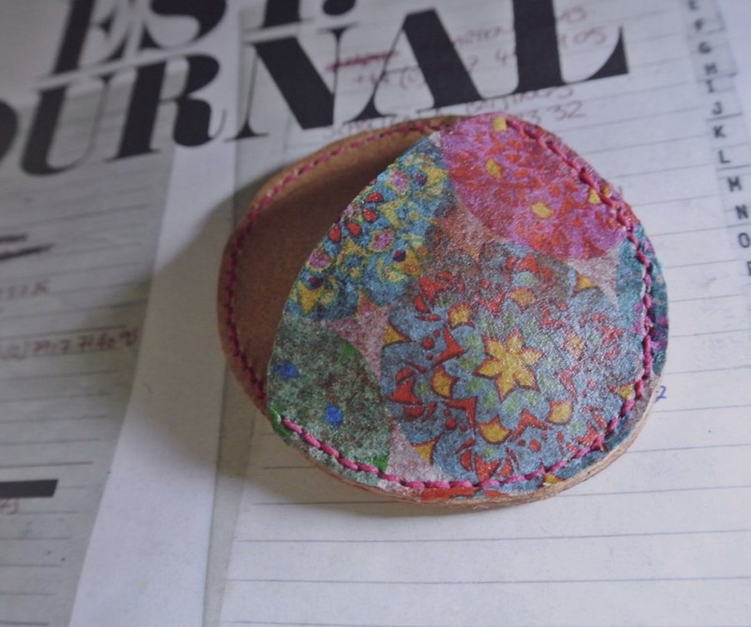 T - C  Vintage Style Leather Coin Purse 复古风格 零钱包 皮革 - 零钱包 - 真皮 