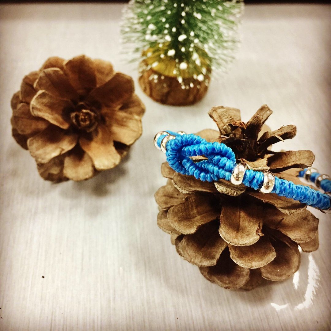 Lucky Knot Bracelet / 幸运结 蜡绳 编织 手链 - 手链/手环 - 蜡 多色