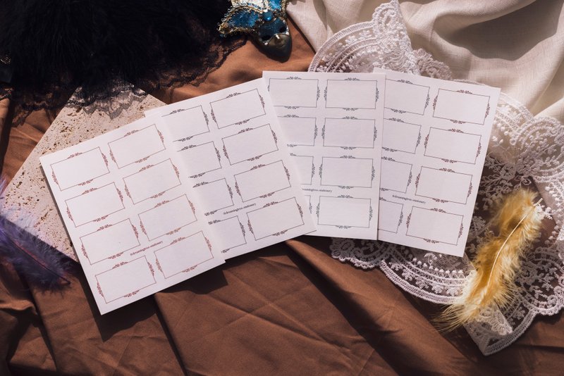 阳光轨迹 - 贴纸 - 纸 