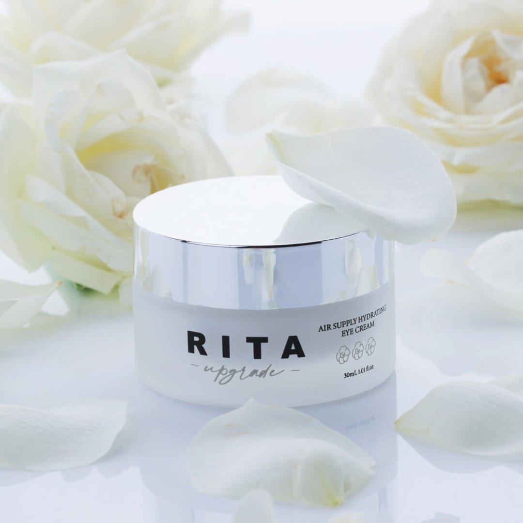 FreshO2 x Rita 空中补给保湿柔纹眼霜 30mL 抗老 紧致 抚纹 嫩白 - 日霜/晚霜 - 玻璃 银色