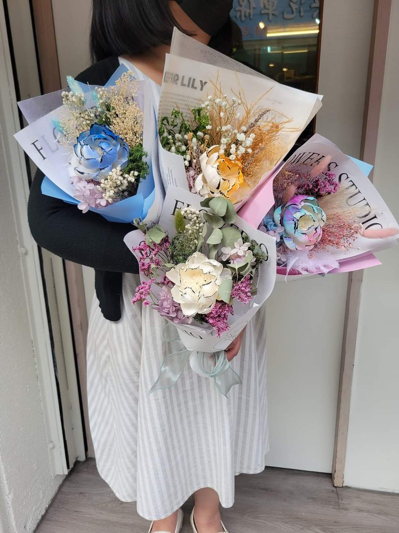 干燥花束/永生花-英伦漫花 - 干燥花/捧花 - 植物．花 多色