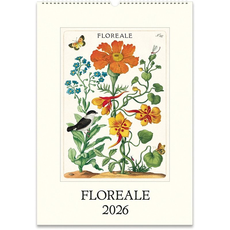 Cavallini & Co.  2026 年历/挂历_FLOREALE(下单前请先询问!) - 年历/台历 - 纸 多色