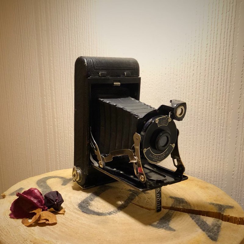 1929年代柯达(Kodak)古董折叠相机 型号No.1 pocket kodak junior - 相机 - 其他材质 